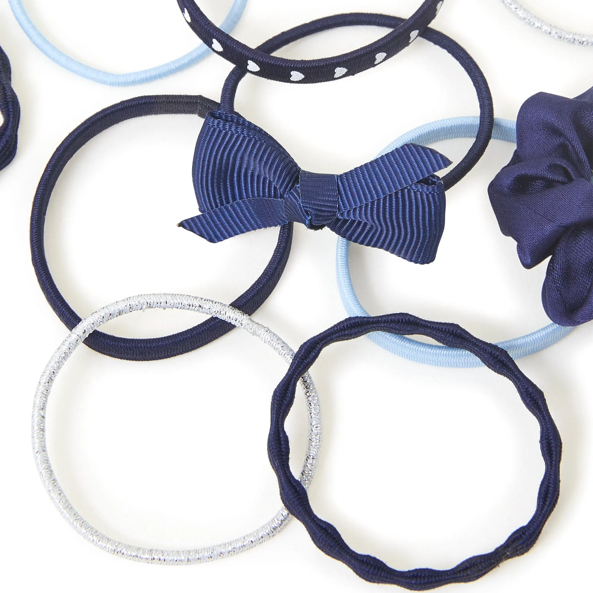 Accessorize London Girl's School Hair Pony Pack of 18