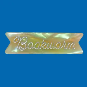 Bookworm Hair Clip by Eugenia Kids