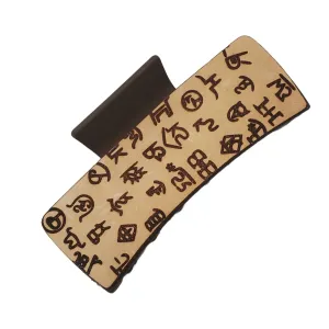 Maggie G Leather Claw Clips