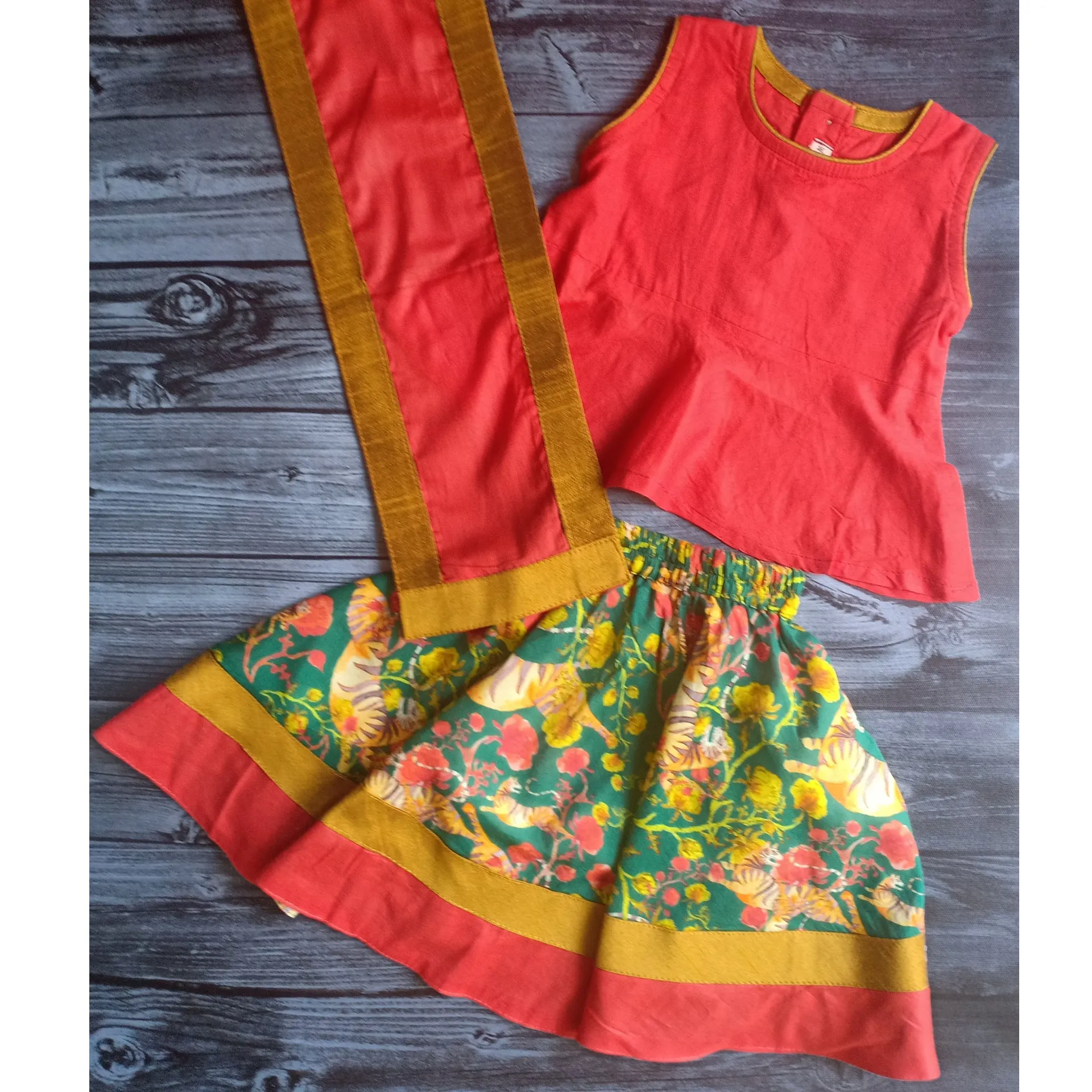 Malmal Lehenga Choli Set | Baagh