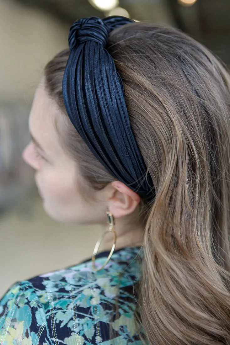 SHINY RIPPLED HAIRBAND